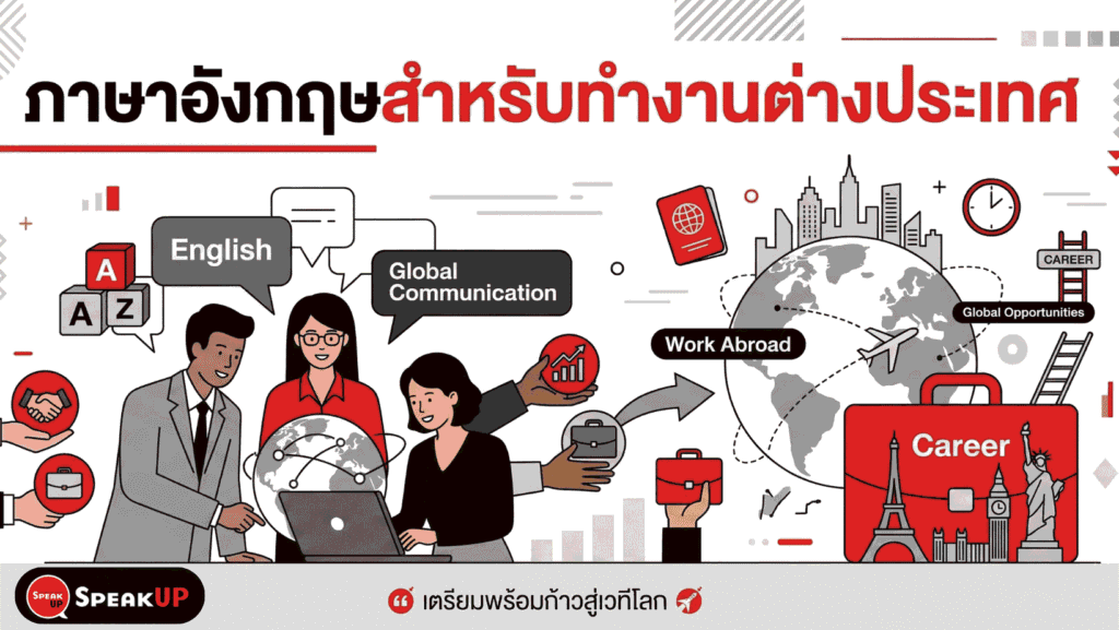 English for Working Abroad ภาษาอังกฤษสำหรับทำงานต่างประเทศ